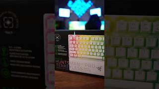  Unboxing the Razer Huntsman V3 Pro TKL 🩶 #razerindia #gaming #unboxing