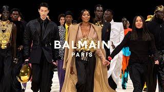 Balmain Men's Fall Winter 2024 Fashion Show