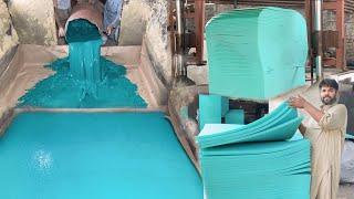 foam banane ka sahi tarika ! manufacturing of PU FOAM! polyurethane manufacturing process 2024