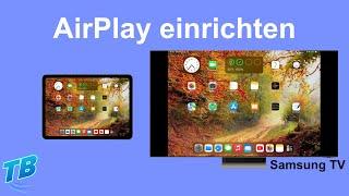 Apple AirPlay auf Samsung TV einrichten und benutzen