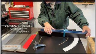 POWERTEC Crosscut Sled - Should You Buy It