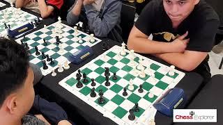 Sicilian defense FM Alekhine Nouri-FM Mark Jay Bacojo round 6