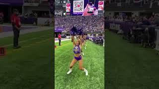 ▶️ Vikings Cheerleaders Let’s GOOO!  Minnesota Vikings NFL Football