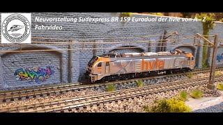 Modelleisenbahn Spur N Neuvorstellung Sudexpress BR 159 Eurodual, ist sie ihr Geld Wert??