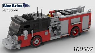 BlueBrixx Instruction - 100507 - Pierce Quantum  Pumper Version 2 red/black