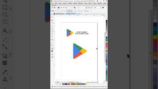 Play Store Logo ▶️ #playstore #google #android #coraldraw #dtp #trending #creativity #design #mobile