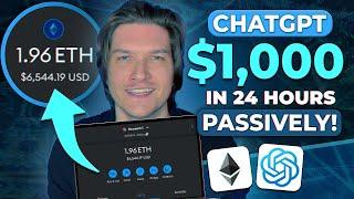 ChatGPT Ethereum AI Arbitrage Bot: Make $1,000 Per Day in Daily Passive Income