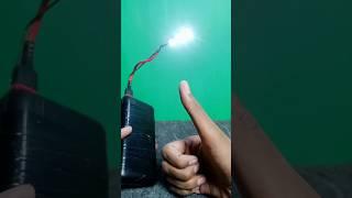 Make an emergency light with the help of a damaged data cable. #light #shorts