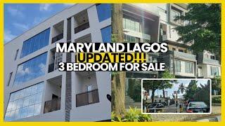 MARYLAND IKEJA LAGOS NIGERIA UPDATED  | SPACIOUS 3 BEDROOM APARTMEN FOR SALE | SHONIBARE ESTATE