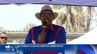 PDM President McHenry Venaani promises clean governance - nbc