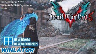 Winlator Glibc (Afei) - Gameplay Devil May Cry 5 (Windows) On Android | New Strongmem