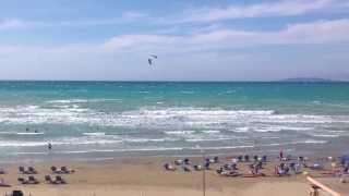 Agios Stefanos Beach Kite surfing - 2013