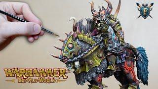 Painting with a Twist | Chaos Lord on Daemonic Mount | Warhammer Old World