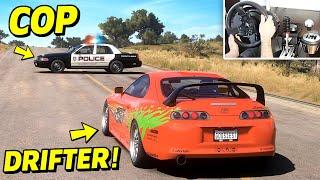 Drift Cars vs COPS! - Forza Horizon 5