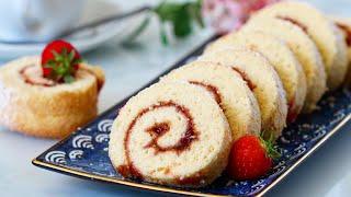 Swiss Roll. Jins ya kupika swiss Roll tamu sana