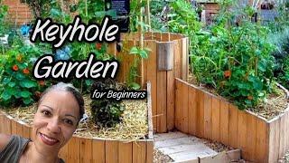 How to Build a Keyhole Garden #drought #gardenbeds