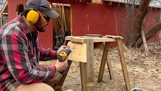 How to make Saw Horses