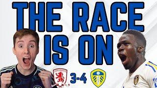 THE RACE IS ON - Leeds United's Promotion Push Rolls on Against Boro