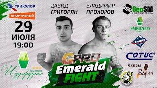 Множество нокдаунов и зрительских оваций  на турнире Gpro Emerald Fight