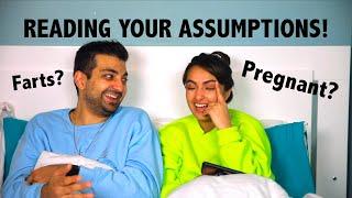 READING YOUR ASSUMPTIONS ABOUT US! // Hilarious | Next With Nita