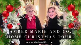 Merry Christmas and Welcome to our home! Amber Marie and Company Home Christmas Tour!