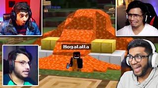 MINECRAFT SCARY FUNNY MOMENTS REACTION
