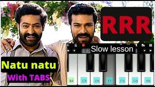 How to play natu natu rrr on mobile piano | natu natu piano notes