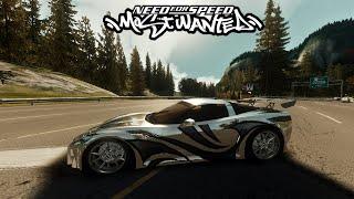 Need For Speed Most wanted REMASTERED | Best 4K Graphics Mod Plak 2024 | Chevrolet Corvette Gameplay