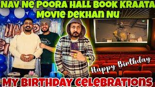 Nav Bajwa Ne Poora Movie Hall E Book Kraata Bday Te|My Birthday Celebrations|Gurvi Shergill|0300 Ale