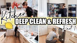 *NEW* KITCHEN DEEP CLEAN & REFRESH PART 1  | EXTREME CLEANING MOTIVATION | Amanda's Daily Home