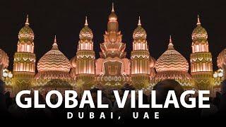 Dubai Global Village (4K)| Walking Tour | Mini Wold.