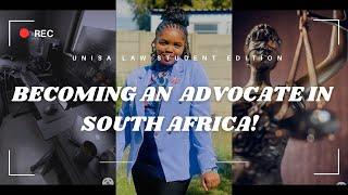 BECOMING AN ADVOCATE IN SOUTH AFRICA #law #legaleducation #vlog #uni