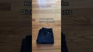 How to style the Dickies 874 pants #shorts