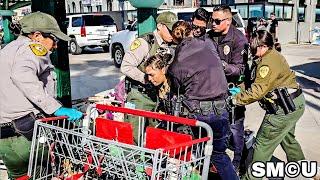 TENSIONS RISE: Police Arrest Homeless Woman for Assault on Officers During Venice Beach Cleanup