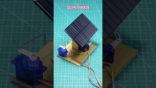 solar panel motorized tracker #shorts #dcmotor