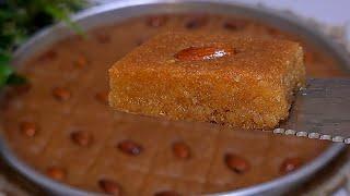 احلي من البسبوسه والذ من الهريسه️ف 5 دقايق بس هتعمليها بكل سهوله️طريه مرمله ودايبه هتنبهري بجماله