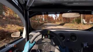 JVFR AUCHY - DiRT4 - Opel Adam - vue cockpit