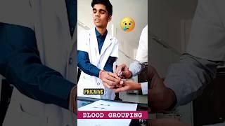 BLOOD GROUPING PRACTICAL  #shorts #mbbs #neet