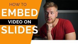 How to Embed Videos in PowerPoint and Google Slides