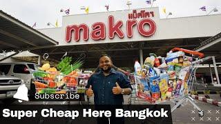 Bangkok Shopping | Makro Sathorn | Huge Supermarket | Cheap & Wholesale | Travel With Nusky