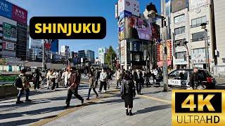 TOKYO, JAPAN  [4K] SHINJUKU — Walking Tour