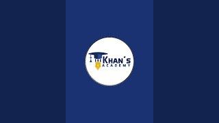 KHAN'S ACADEMY is live!