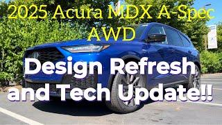 2025 Acura MDX A-Spec AWD: The BEST Midsize SUV?