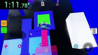 Speed running my obby on obby creator (1:57.46 RECORD)