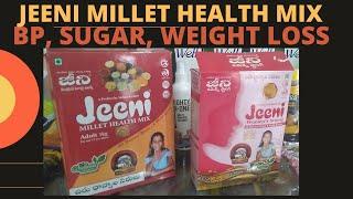 Jeeni Millet Health mix powder one for All Health Benefits Morning Healty Drink