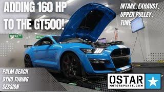 2022 Ford Mustang Shelby GT500 makes 800 HP on the dyno !