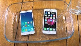 Xiaomi Redmi Note 4 vs iPhone 7 Plus - Water Test!