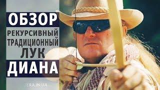 Традиционный рекурсивный лук  "Диана" ОБЗОР  СТРЕЛЬБА ИЗ ЛУКА