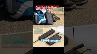 Power-Bank-Solar-Charger - 42800mAh Portable