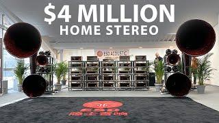 $4 MILLION DOLLARS Home Stereo - MOST EXPENSIVE and BIGGEST - ESD Acoustic - MUNICH Hi-End 2023